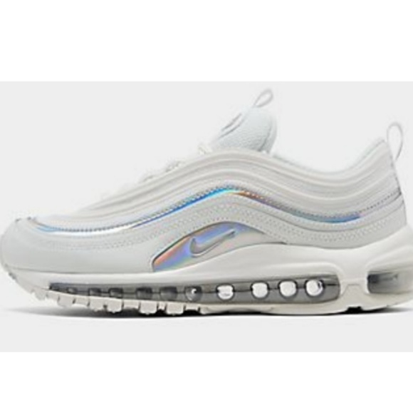 nike air max 97 holographic silver